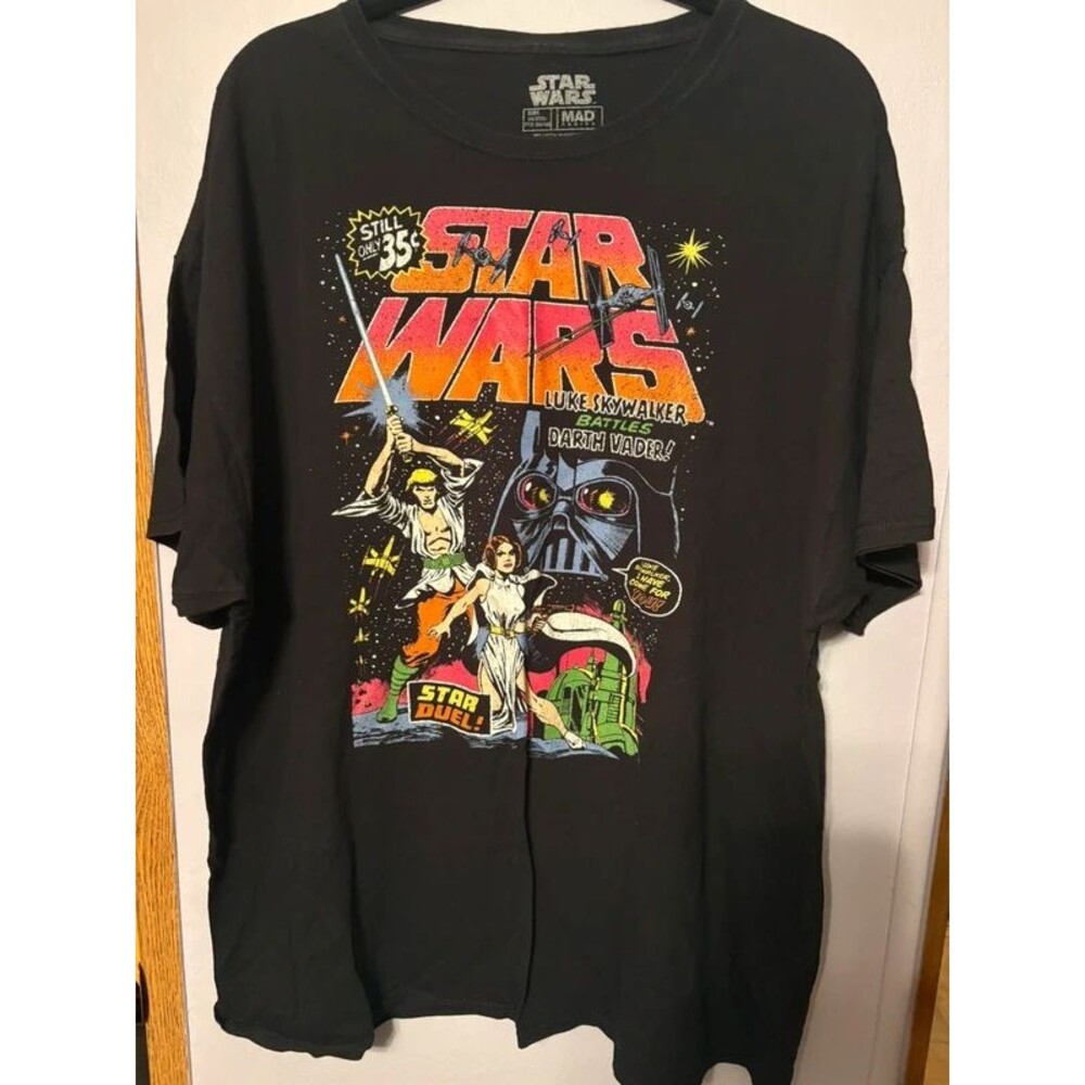 Star Wars, Luke Skywalker Darth Vader men’s 2X T-shirt shirt